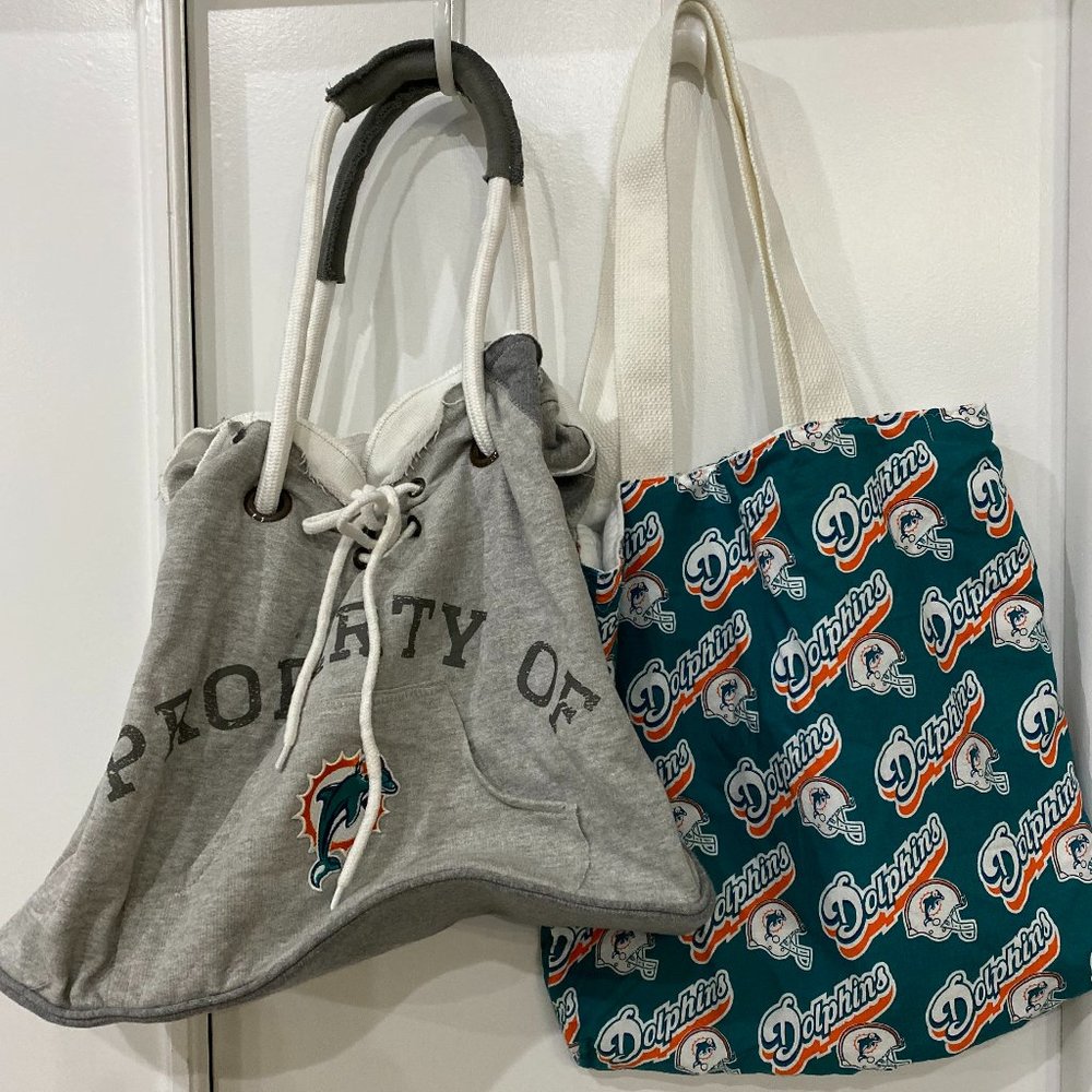 Miami Dolphin Purse & Quilted Bag